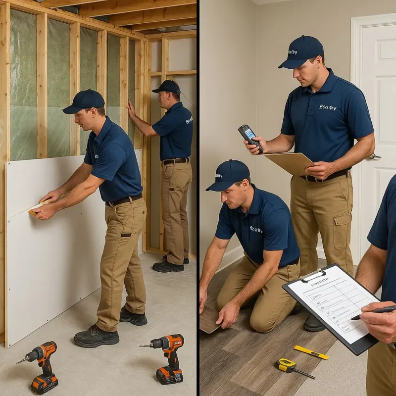 Repairs and Reconstruction process in Lowell, MA