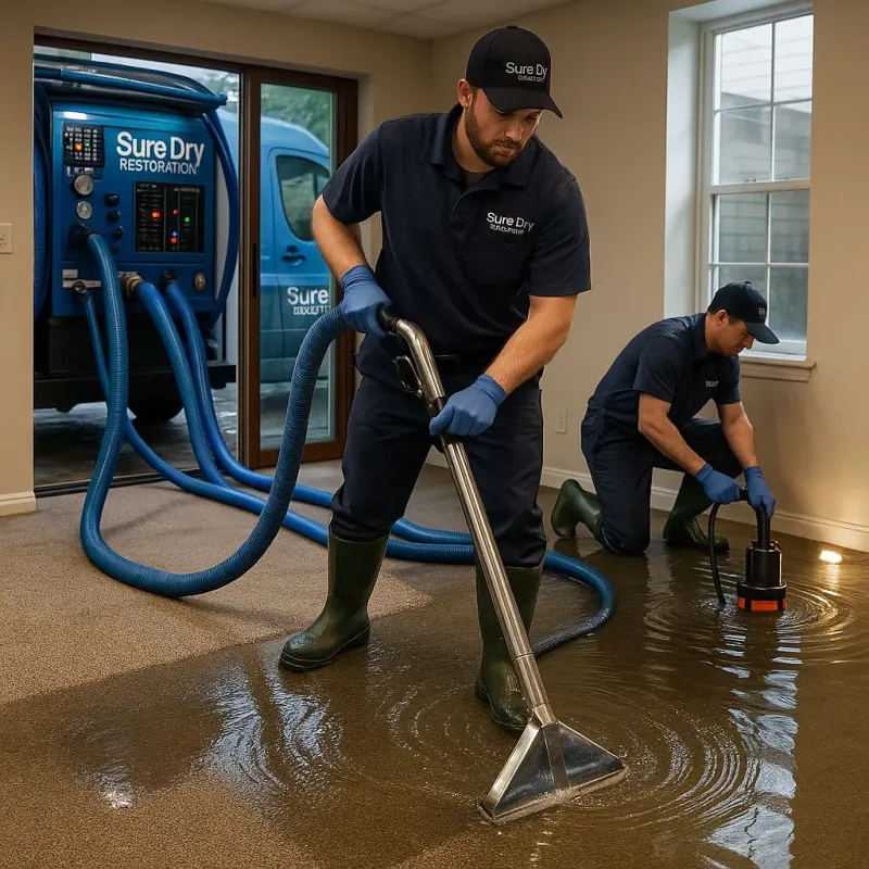 Water Extraction and Removal process in Lowell, MA